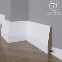 Плинтус МДФ 28-120-22 под покраску